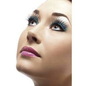 Smiffys EYELASHES SILVER