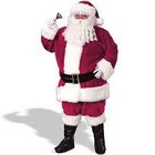 Fun World XXL REGENCY PLUSH RED SANTA SUIT 58 - 60