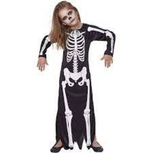 GIRL'S SKELETON DRESS