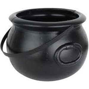 Blinky 8" WITCHES CAULDRON BLK