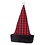 Forum Novelties BUFFALO PLAID SANTA HAT