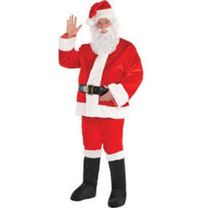 Forum Novelties CO-DLX PLUSH SANTA SUIT-XLG