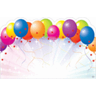 ENCLOSURE CARD - BALLOONS (50 CT)