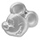 Wilton CC CLR MTL MICKEY MOUSE