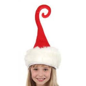 Elope CURLY Q SANTA PLUSH HAT