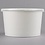 Choice 8OZ DOUBLE POLY-COATED WHT CUP PLST LID 25CT