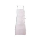 Choice CHEF REVIVAL WHITE POLY COTTON BIB APRON