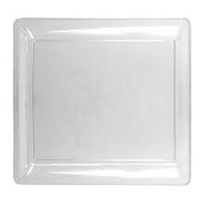 NorthWest Party 16" X 16" H.D. SQ CLEAR TRAY