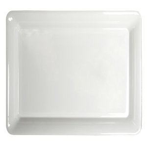 NorthWest Party 16" X 16" H.D. SQ TRAY WHITE