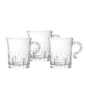NorthWest Party 8 OZ SWIRL COFFEE CUP CLEAR 10CT