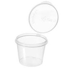 1OZ PORTION CUPS W/HINGED LID 100CT