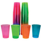 NorthWest Party 10 OZ ASST NEON TUMBLER 25CT