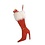 Forum HIGH HEEL CHRIST.STOCKING-RED