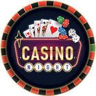 Amscan CASINO SERVING TRAY
