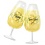 M&D Balloons 30IN NEW YEARS TOASTING GLASS