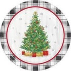 Creative Converting PLT9 HOLIDAY TREE  8CT