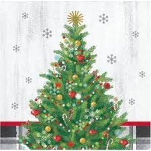 Creative Converting BN HOLIDAY TREE 16CT