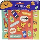 Amscan FOODIE STICKERS - 12 SHEETS