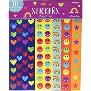 Amscan FUN STICKERS - 10 SHEETS