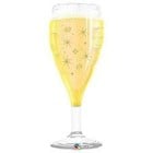 QUALATEX FNB 39IN BUBBLY WINE GLASS