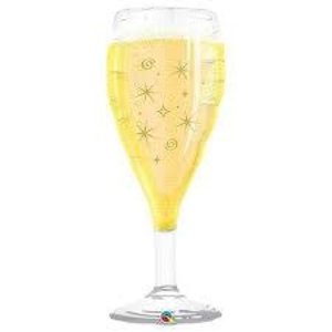 QUALATEX FNB 39IN BUBBLY WINE GLASS