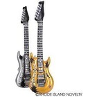 RINCO 42 IN GOLD & SILVER GUITAR INFLATABLE