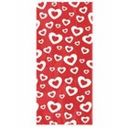 Unique Industries HEARTS AFIRE CELLO BAGS 20CT