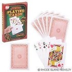 RINCO JUMBO PLST COATED PLAYING CARDS 5 X 7