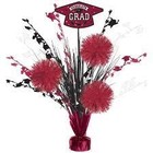Amscan CP GRAD TINSEL BURST MAROON