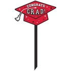 Amscan SIGN LWN GRAD RED