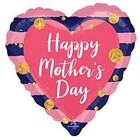 Anagram 17IN HAPPY MOTHER'S DAY NAVY AND PINK