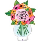 Betallic 37IN MOTHER'S DAY VASE CLEAR SHP