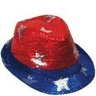 LOFTUS INTERNATIONAL STAR SPANGLED LED FEDORA