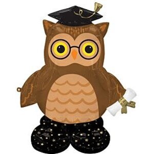 44IN GRAD WISE OWL