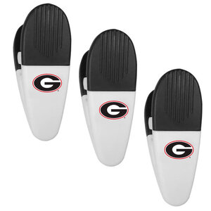 GENUINE COLLEGE PRODUCTS MAGNETIC CLIPS - GEORGIA 3PC