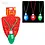 Rhode Island Novelty 28IN FLASHING CHRISTMAS BULB NECKLACE