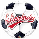 QUALATEX 36"  "FELICIADADES" SOCCER BALL