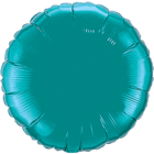18IN TEAL ROUND