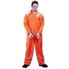 FUNWORLD ADULT GOT BUSTED JUMPSUIT W/ HAND CUFFS STD