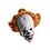 Amscan PENNYWISE FULL MASK WITH HAIR