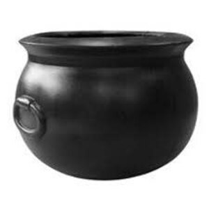 Blinky 6IN WITCHES CAULDRON BLK