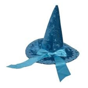 HMS MOON & STAR WITCH HAT ELECTRIC BLUE