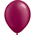 QUALATEX QUALATEX PEARL BURGUNDY 25CT