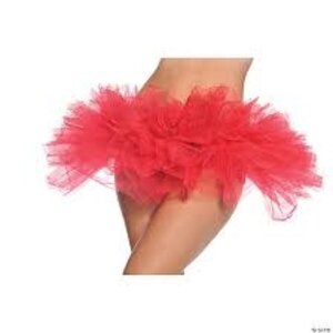 UNDERWRAPS ADULT TUTU RED