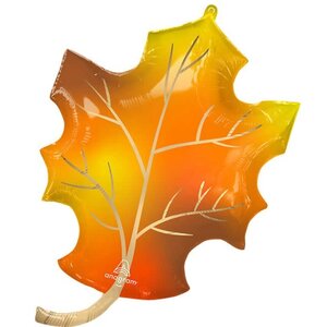 Anagram 34IN FALL LEAF SHP