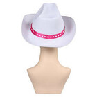 WHITE COWGIRL HAT