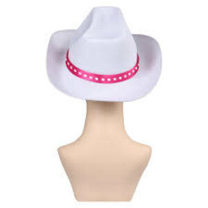 WHITE COWGIRL HAT