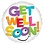 18IN GET WELL COLORFUL LETTERS 2 SIDED