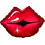 MAYFLOWER 17IN KISSY LIPS