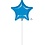 Anagram 9IN BLUE STAR- FLAT